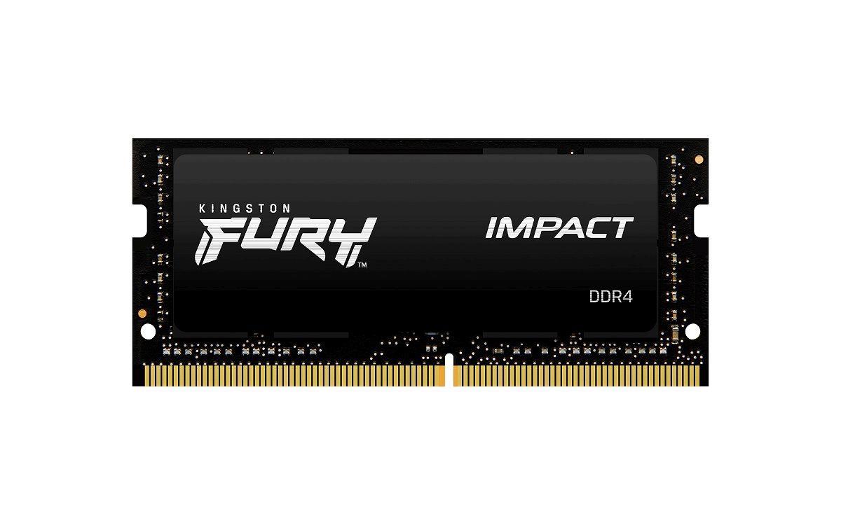 0740617318449 Pamięć SODIMM DDR4 Kingston Fury Impact 8GB (1x8GB) 3200MHz CL20 1,2V  - Incom Group
