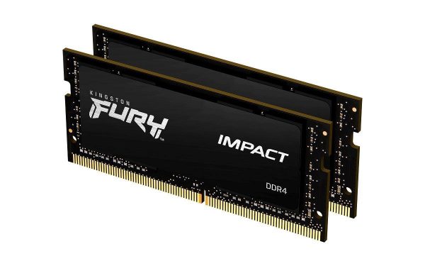 Pamięć SODIMM DDR4 Kingston Fury Impact 16GB (2x8GB) 3200MHz CL20 1,2V 0740617318425  - Incom Group
