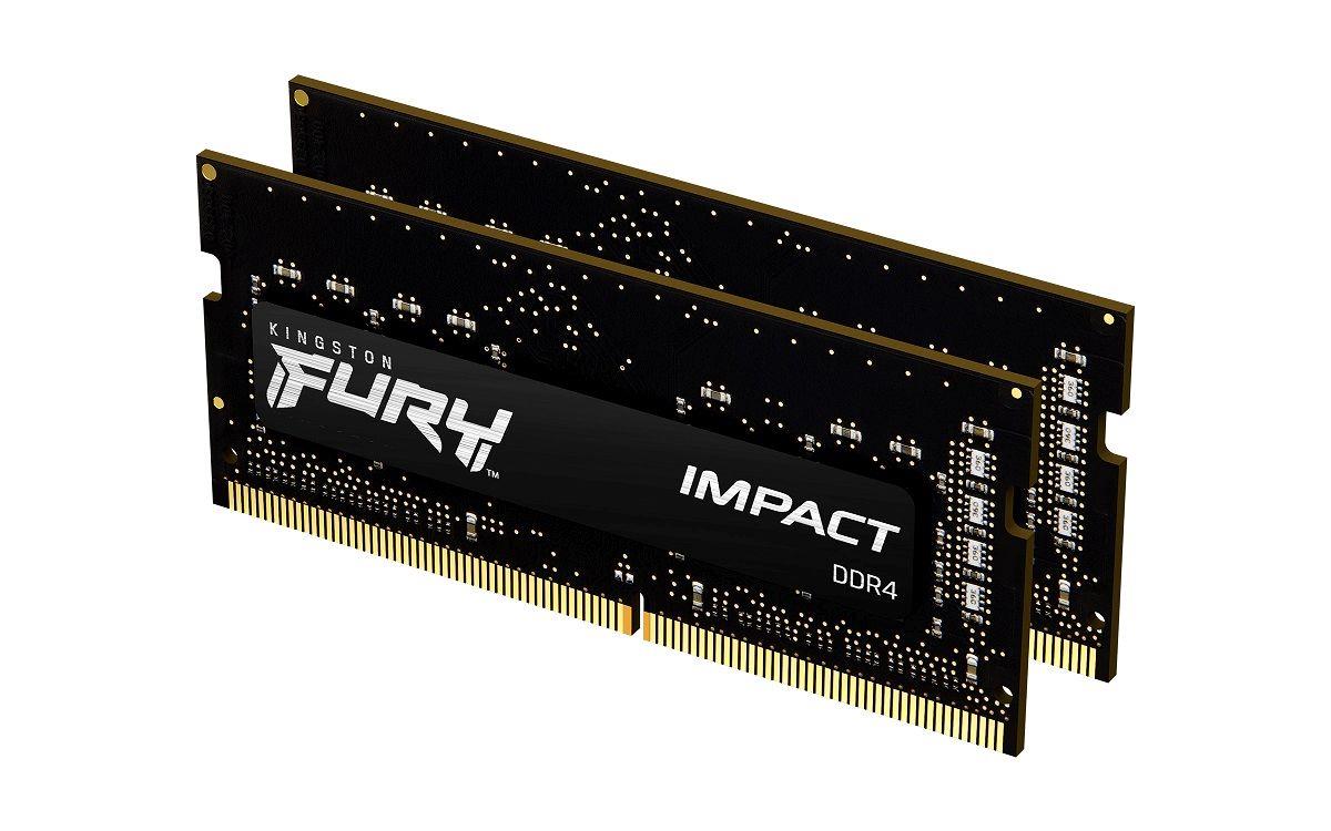  - Incom Group
 Pamięć SODIMM DDR4 Kingston Fury Impact 32GB (2x16GB) 2666MHz CL15 1,2V 1Gx8 0740617318562