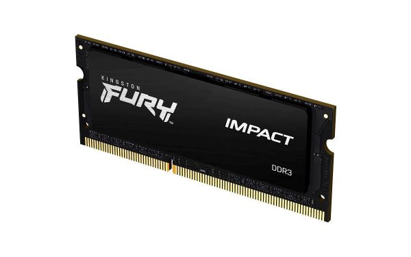  - Incom Group
 0740617317916 Pamięć SODIMM DDR3 Kingston Fury Impact 4GB (1x4GB) 1866MHz CL11 1,35V czarna