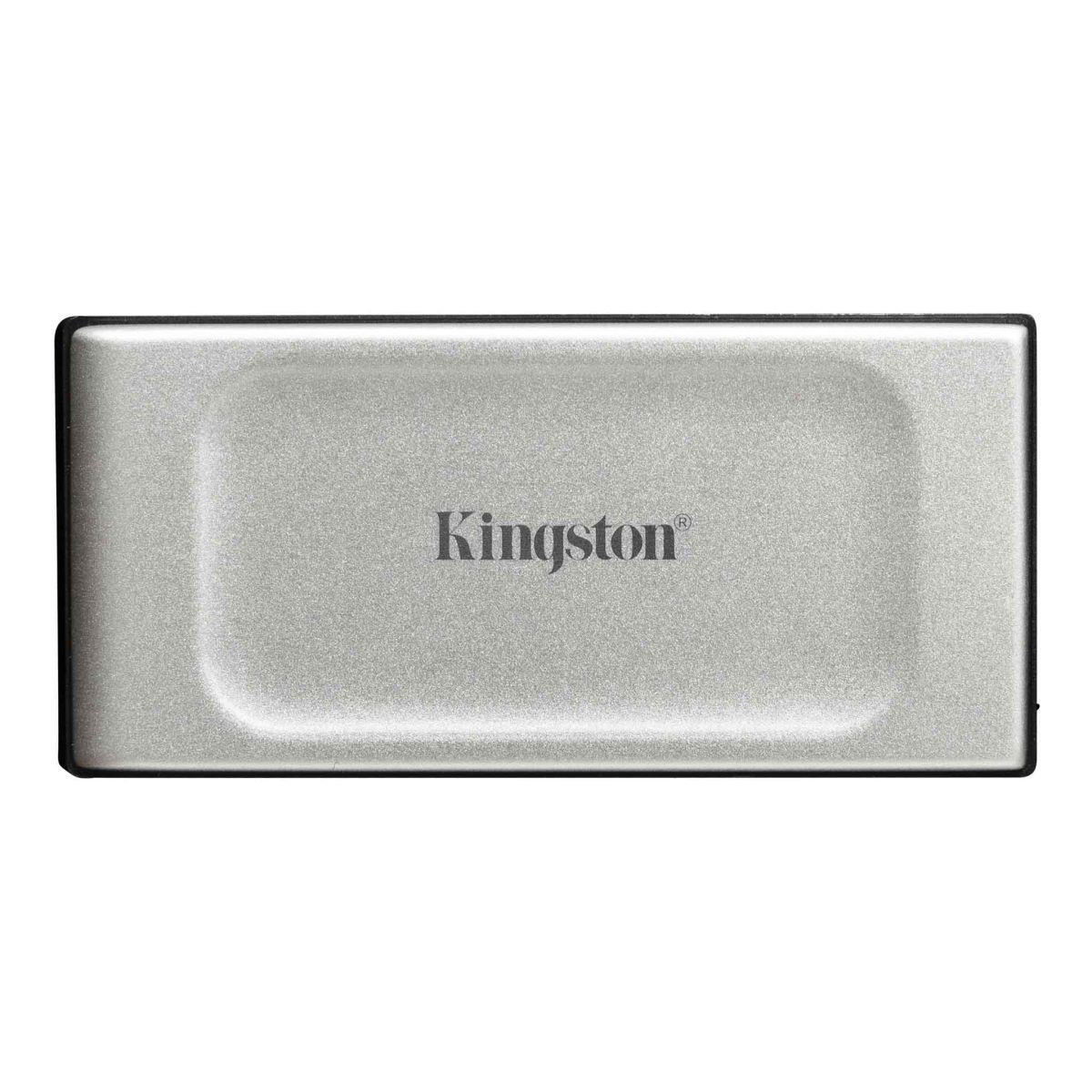 Dysk zewnętrzny SSD Kingston XS2000 2TB USB 3.2 Gen 2x2 (2000/2000 MB/s) srebrno-czarny  - Incom Group
 0740617321333