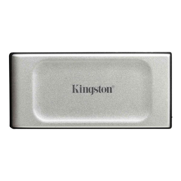 0740617327328 Dysk zewnętrzny SSD Kingston XS2000 4TB USB 3.2 Gen 2x2 (2000/2000 MB/s) srebrno-czarny  - Incom Group
