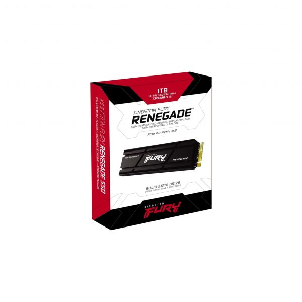 Dysk SSD Kingston FURY Renegade 1TB M.2 NVMe PCIe Gen 4.0 x4 (7300/6000 MB/s) 2280  - Incom Group
 0740617331073