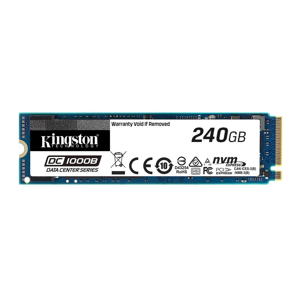  - Incom Group
 Dysk SSD Kingston DC1000B 240GB M.2 NVMe PCIe Gen3 x4 2280 (2200/290 MB/s) 0740617303599