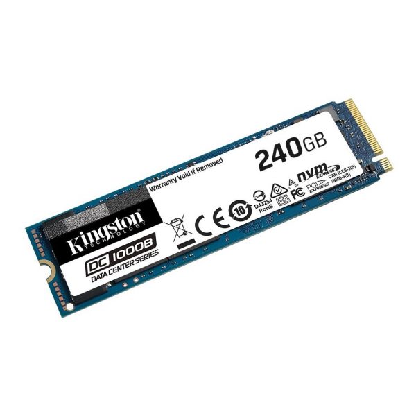  - Incom Group
 Dysk SSD Kingston DC1000B 240GB M.2 NVMe PCIe Gen3 x4 2280 (2200/290 MB/s) 0740617303599