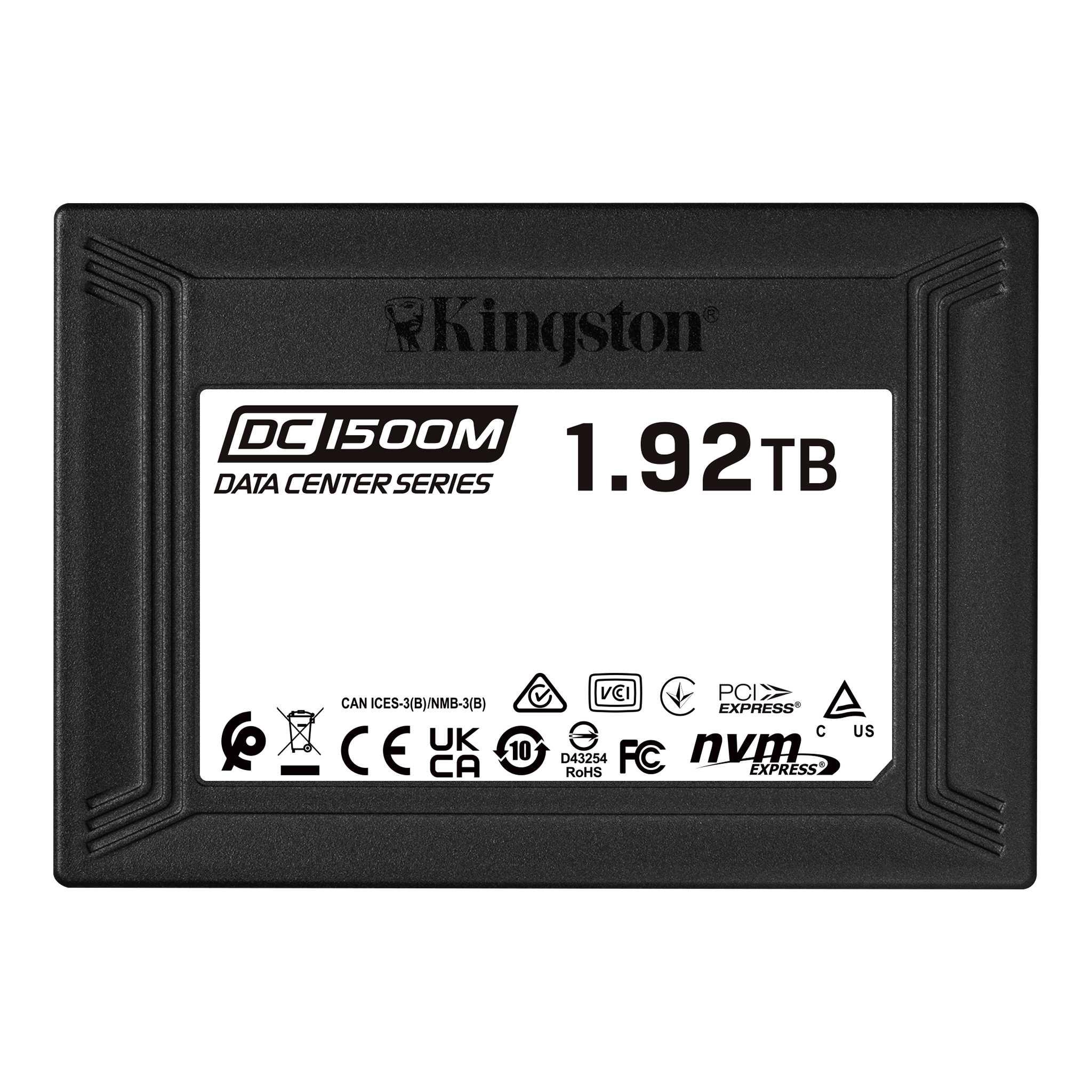 Dysk SSD Kingston DC1500M 1,92 TB U.2 2,5" NVMe PCIe Gen3 x4 (3300/2700MB/s)  - Incom Group
 