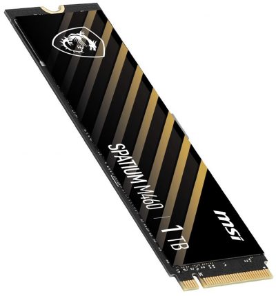 Dysk SSD MSI SPATIUM M460 1TB PCIe Gen4x4 NVMe M.2 2280 (5000/4500 MB/s) 3D NAND 4711377022514  - Incom Group
