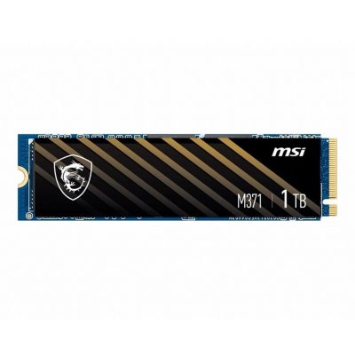 Dysk SSD MSI SPATIUM M371 1TB PCIe Gen3x4 NVMe M.2 2280 (2350/1700 MB/s) 3D NAND  - Incom Group
 4711377022323