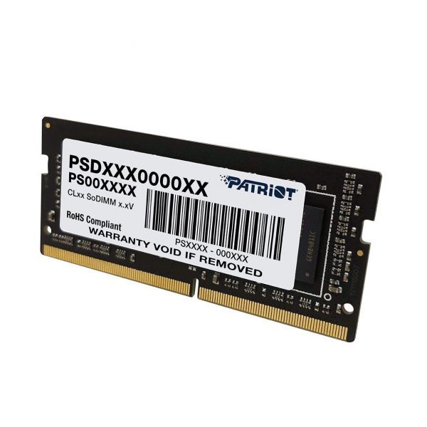 Pamięć SODIMM DDR4 Patriot Signature Line 4GB (1x4GB) 2666 MHz CL19 1,2V 0814914026885  - Incom Group
