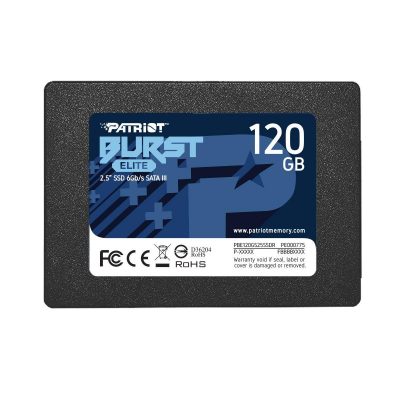 0814914027738 Dysk SSD Patriot Burst Elite 120GB SATA3 2,5" (450/320 MB/s) 7mm  - Incom Group
