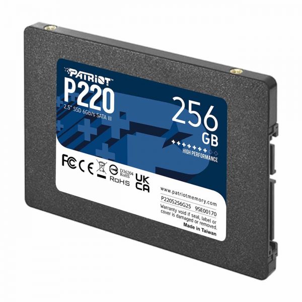  - Incom Group
 Dysk SSD Patriot P220 256GB 2.5" SATA3 (550/490 MB/s) 7mm 4711378422344