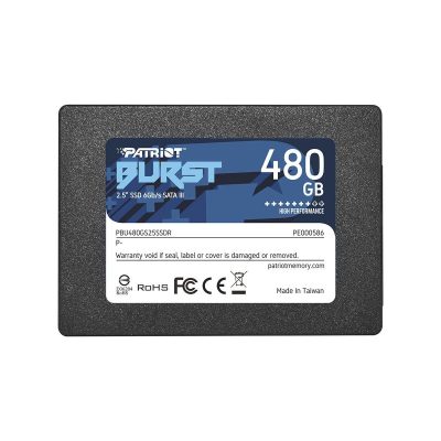  - Incom Group
 Dysk SSD Patriot Burst 480GB SATA3 2,5" (560/540 MB/s) 7mm, TLC 0814914024669