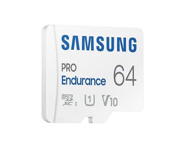 8806092767249 Karta pamięci Samsung PRO Endurance microSDXC 64GB (100/40 MB/s) + adapter  - Incom Group
