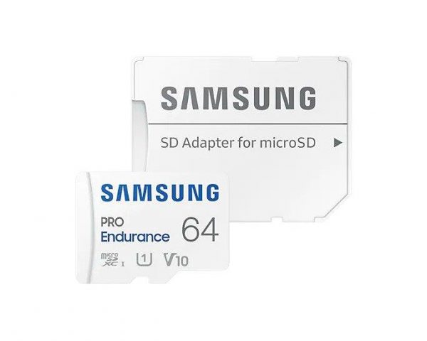 Karta pamięci Samsung PRO Endurance microSDXC 64GB (100/40 MB/s) + adapter  - Incom Group
 8806092767249