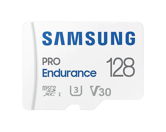 Karta pamięci Samsung PRO Endurance microSDXC 128GB (100/40 MB/s) + adapter  - Incom Group
 8806092767256