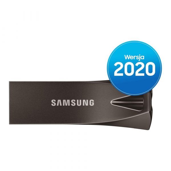  - Incom Group
 Pendrive Samsung BAR Plus 2020 256GB USB 3.1 Flash Drive 400 MB/s Titan Gray 8801643230678