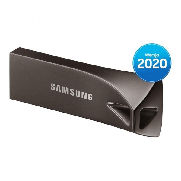 8801643230678 Pendrive Samsung BAR Plus 2020 256GB USB 3.1 Flash Drive 400 MB/s Titan Gray  - Incom Group
