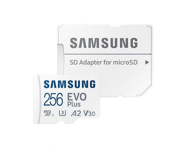 Karta pamięci Samsung EVO Plus microSDXC 256GB (130 MB/s) + adapter 8806092411166  - Incom Group
