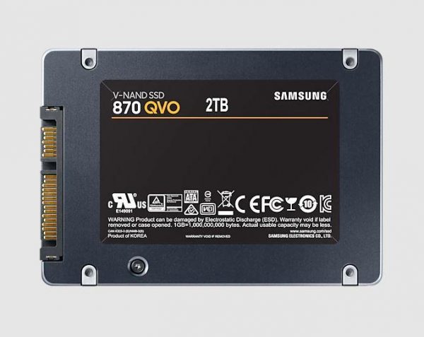 8806090396007 Dysk SSD Samsung 870 QVO 2TB 2,5“ SATA3 (560/530) MZ-77Q2T0BW QLC  - Incom Group
