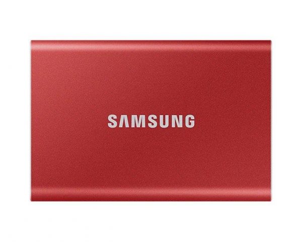  - Incom Group
 8806090312458 Dysk SSD zewnętrzny Samsung T7 Portable 1TB (1050/1000 MB/s) USB 3.1 Red