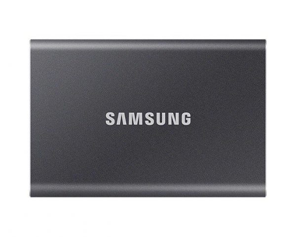 8806090351679 Dysk SSD zewnętrzny Samsung T7 Portable 1TB (1050/1000 MB/s) USB 3.1 Grey  - Incom Group
