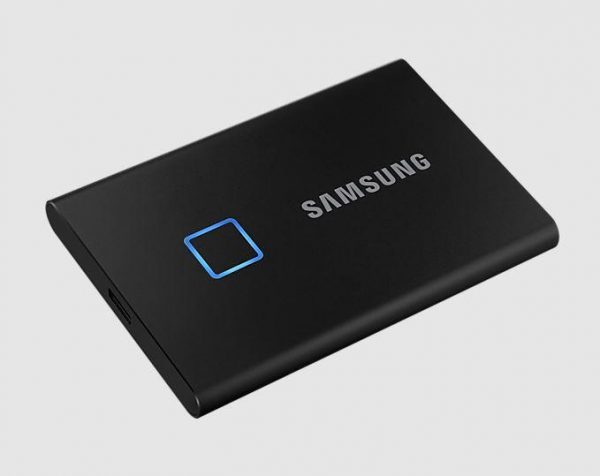 Dysk SSD zewnętrzny Samsung T7 Portable Touch 1TB (1050/1000 MB/s) USB 3.1 Black  - Incom Group
 8806090195297