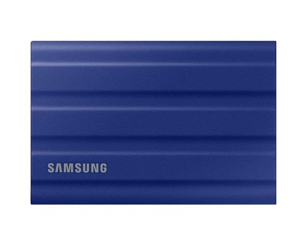 8806092968479 Dysk SSD zewnętrzny Samsung T7 Shield 1TB (1050/1000 MB/s) USB 3.1 Blue  - Incom Group
