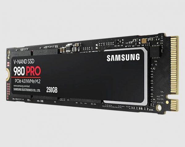 8806090295645 Dysk SSD Samsung 980 PRO 250 GB PCIe 4.0 NVMe M.2 SSD (6400/2700 MB/s) TLC  - Incom Group
