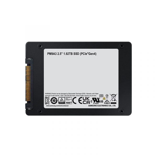 Dysk SSD Samsung MZ-QL21T900 1,92TB 2,5" NVMe U.2 PCIe 4.0 x4 (6800/2700 MB/s)  - Incom Group
 8806094267150