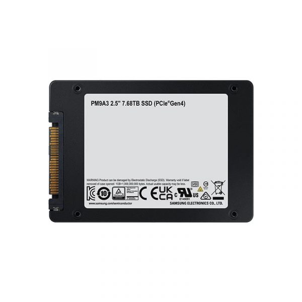  - Incom Group
 Dysk SSD Samsung MZ-QL27T600 7,68TB 2,5" NVMe U.2 PCIe 4.0 x4 (6700/4000 MB/s) 8806094267136