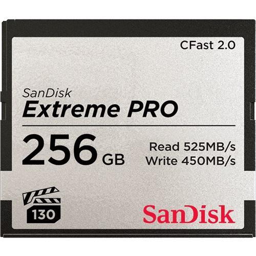 Karta pamięci Compactflash SanDisk Extreme PRO 256GB 525/450 MB/s CFAST 2.0  - Incom Group
 619659145262