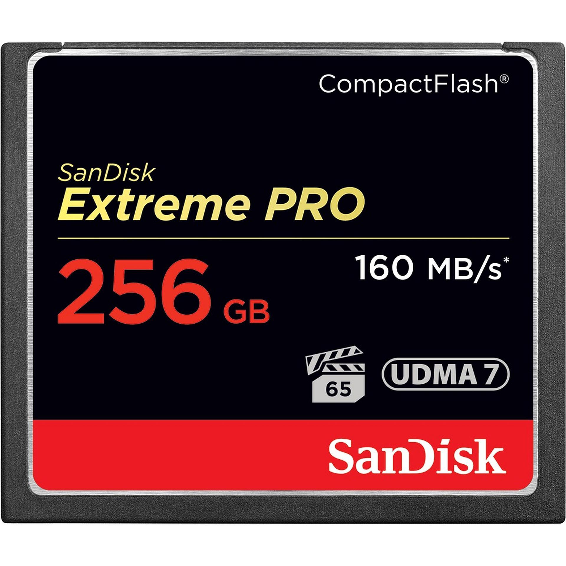  - Incom Group
 0619659102548 Karta pamięci Compactflash SanDisk Extreme PRO 256GB 160/140 MB/s