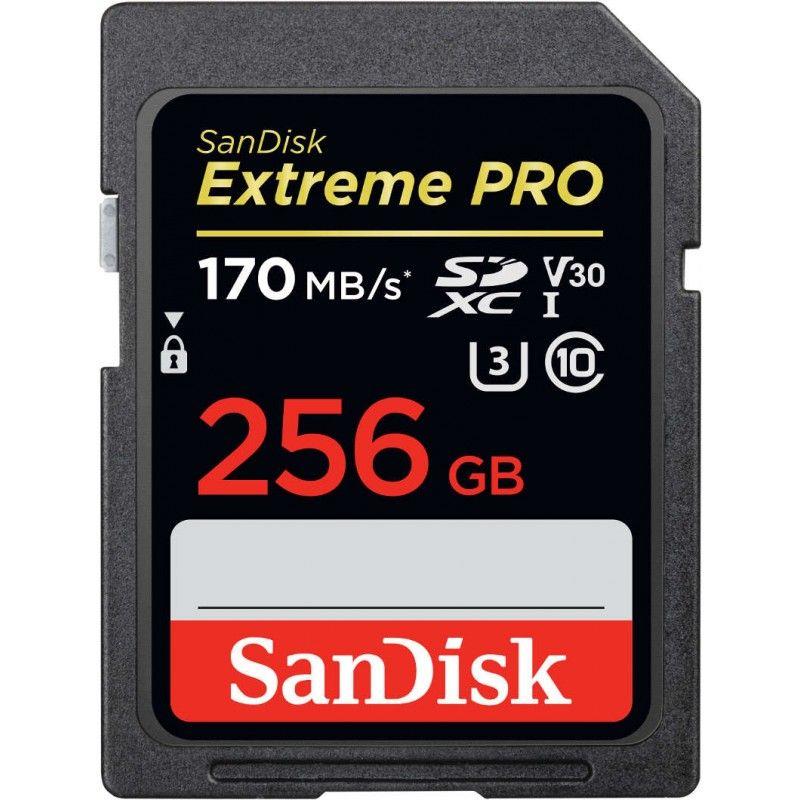  - Incom Group
 Karta pamięci SDXC SanDisk EXTREME PRO 256GB 170/90 MB/s V30 UHS-I U3 0619659170356