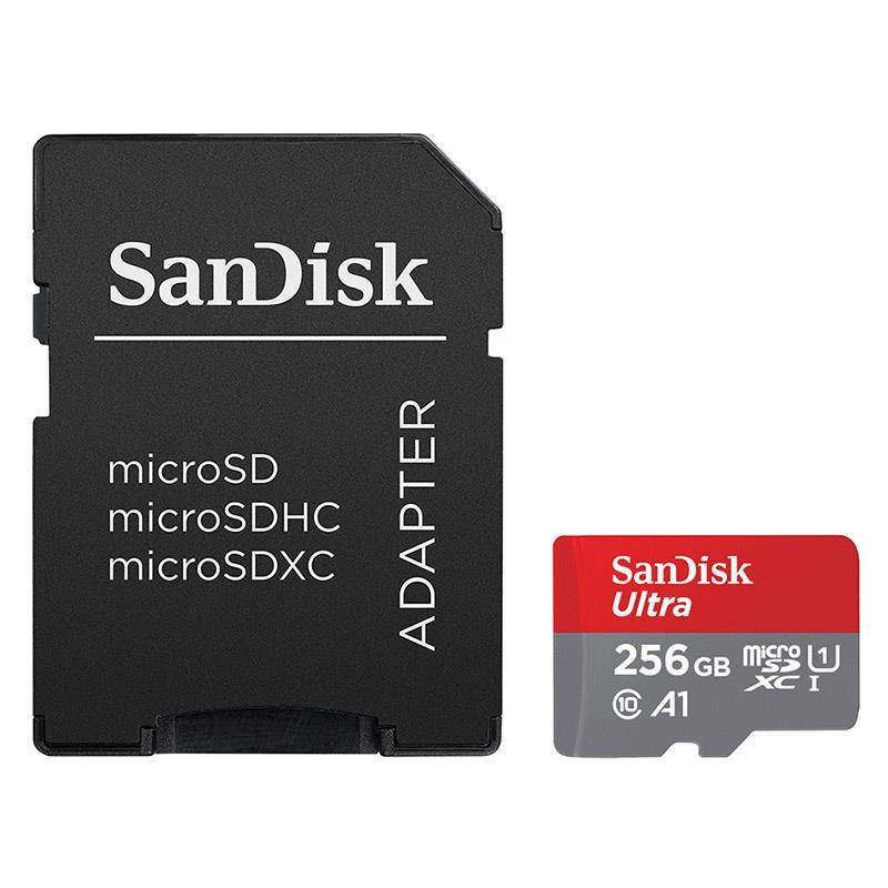  - Incom Group
 0619659183264 Karta pamięci MicroSDHC SanDisk ULTRA ANDROID 256GB 120MB/s UHS-I Class 10 + adapter