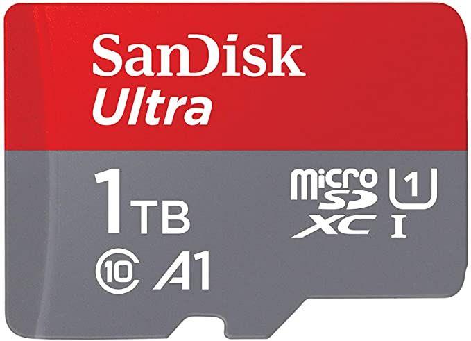  - Incom Group
 0619659183103 Karta pamięci MicroSDHC SanDisk ULTRA ANDROID 1TB 120MB/s UHS-I Class 10 + adapter