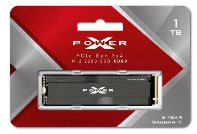 4713436142959 Dysk SSD Silicon Power XPOWER XD80 1TB PCIe Gen3x4 NVMe (3400/3000 MB/s) 2280  - Incom Group
