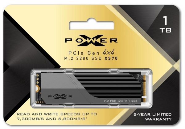  - Incom Group
 4713436146322 Dysk SSD Silicon Power XS70 1TB M.2 PCIe Gen4x4 NVMe (7300/6000 MB/s) 3D TLC