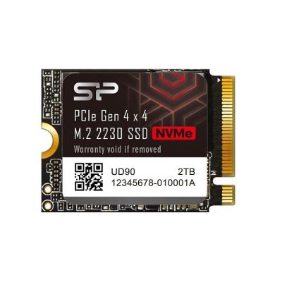 Dysk SSD Silicon Power UD90 1TB M.2 2230 PCIe Gen4x4 NVMe 1.4 4900/3200 MB/s 4713436153771  - Incom Group
