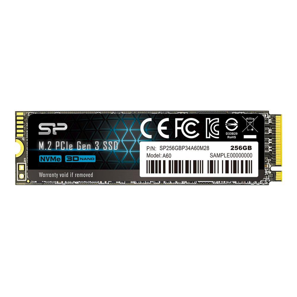  - Incom Group
 Dysk SSD Silicon Power A60 256GB PCIe Gen3x4 NVMe (2200/1600 MB/s) 2280 4713436129639