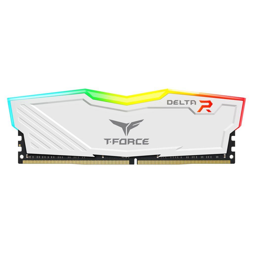  - Incom Group
 Pamięć DDR4 Team Group T-FORCE Delta RGB 8GB (1x8GB) 3600MHz CL18 1,35V Biała 0765441654945