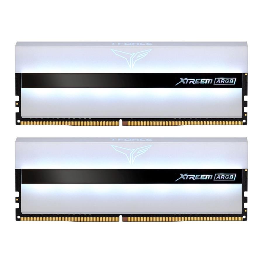 Pamięć DDR4 Team Group T-FORCE XTREEM ARGB 16GB (2x8GB) 3600MHz CL18 1,35V Biała  - Incom Group
 0765441653795