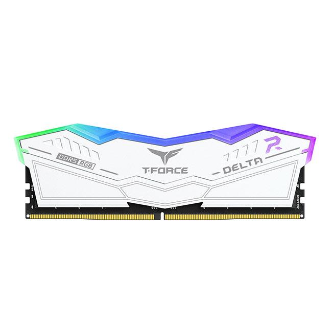  - Incom Group
 Pamięć DDR5 Team Group T-FORCE DELTA RGB 32GB (2x16GB) 6400MHz CL40 1,35V Biała 0765441659605