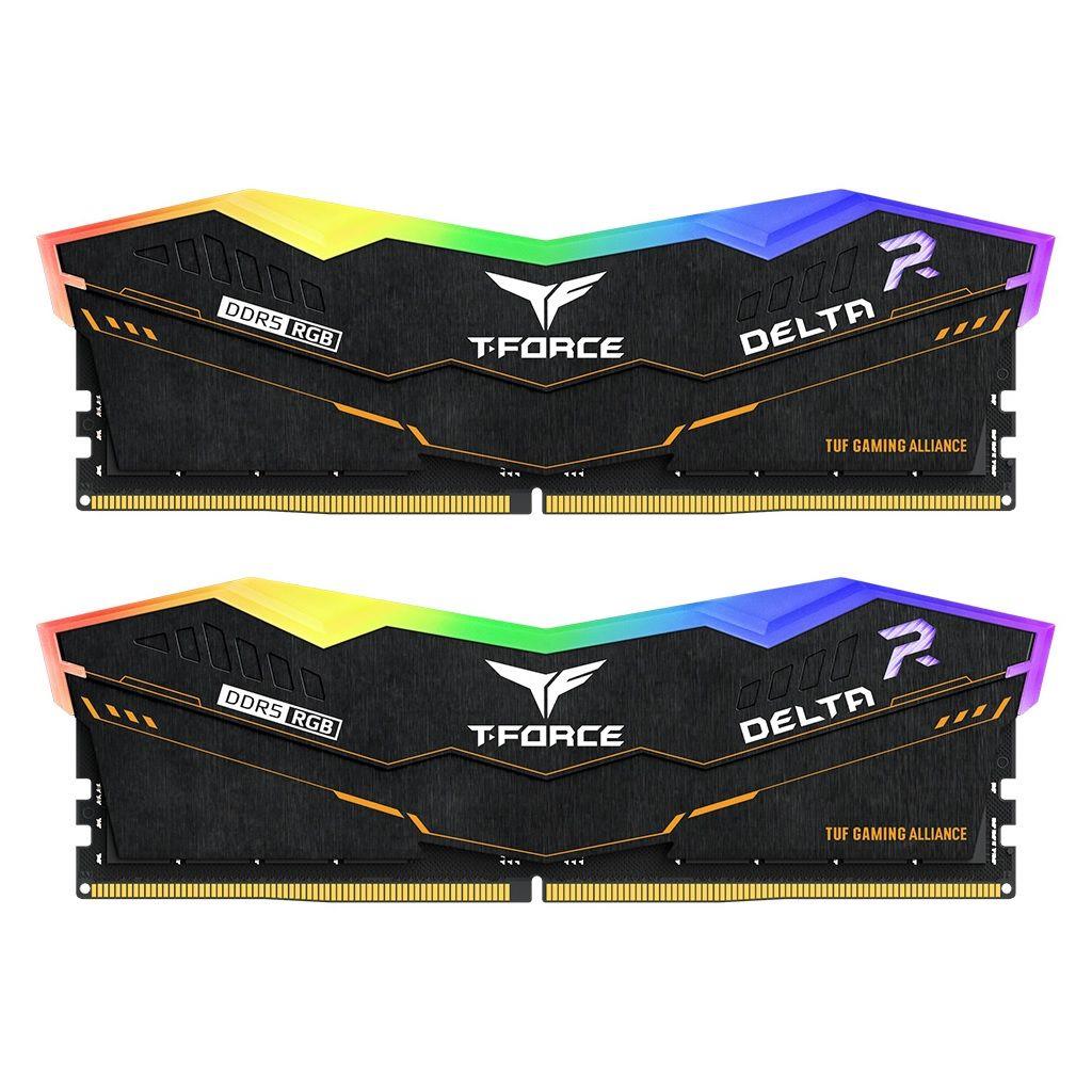  - Incom Group
 0765441664524 Pamięć DDR5 Team Group T-FORCE DELTA TUF RGB 32GB (2x16GB) 6400MHz CL40 1,35V