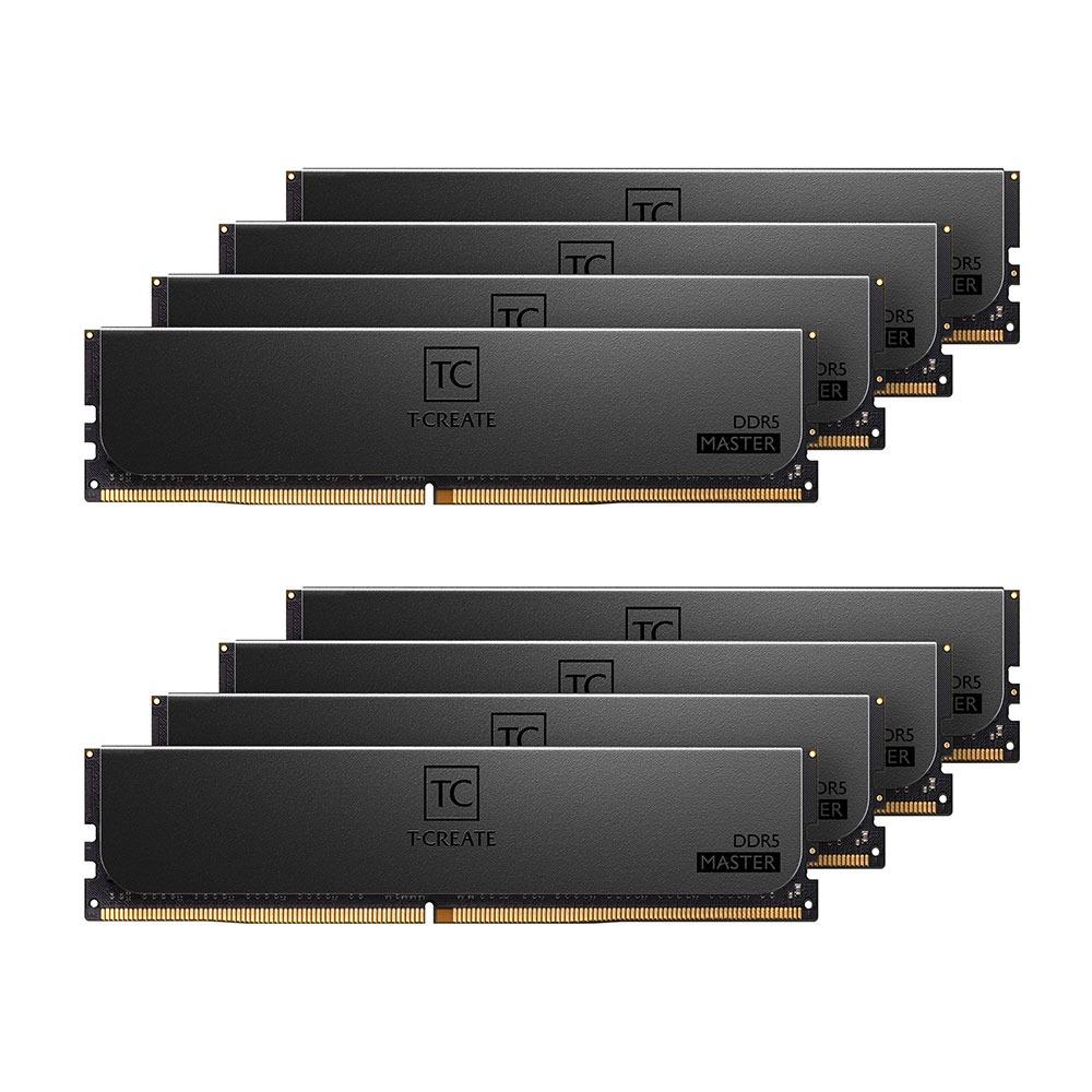 Pamięć DDR5 Team Group T-Create Master 128GB (8x16GB) 6800MHz CL34 1,4V  - Incom Group
 4711430800837