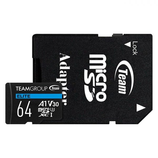  - Incom Group
 Karta pamięci MicroSDXC Team Group 64GB UHS-I U3 V30 A1 90/45 MB/s 0765441645356