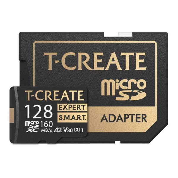 4711430800370 Karta pamięci Team Group T-Create Expert S.M.A.R.T microSDXC 128GB (160/150 MB/s) UHS-I U3 V30 A2  - Incom Group
