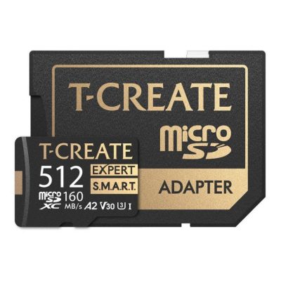 4711430800394  - Incom Group
 Karta pamięci Team Group T-Create Expert S.M.A.R.T microSDXC 512GB (160/150 MB/s) UHS-I U3 V30 A2