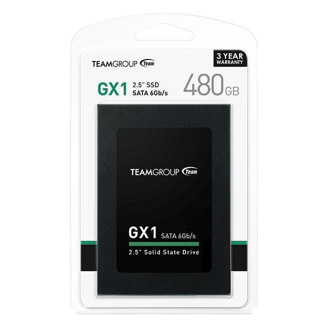 0765441645158 Dysk SSD Team Group GX1 480GB SATA III 2,5" (530/430) 7mm  - Incom Group
