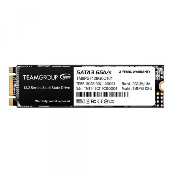 0765441040953  - Incom Group
 Dysk SSD Team Group MS30 128GB M.2 SATAIII 2280 (500/300)