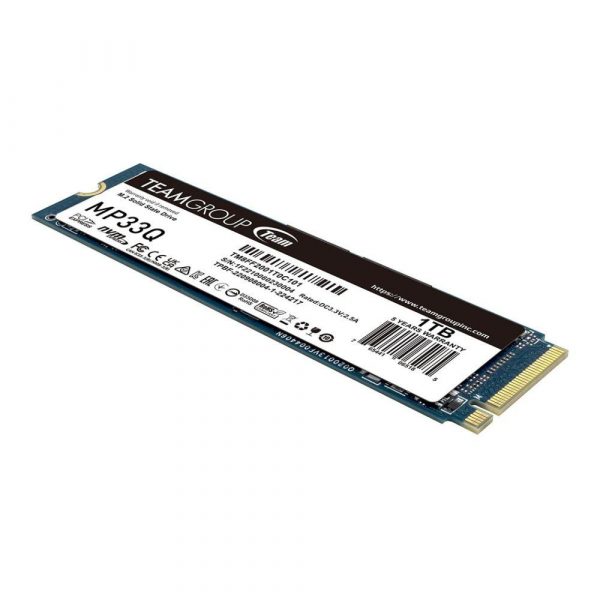 Dysk SSD Team Group MP33Q 1TB M.2 PCIe NVMe Gen3 x4 2280 (2900/1850) QLC 4711430800028  - Incom Group
